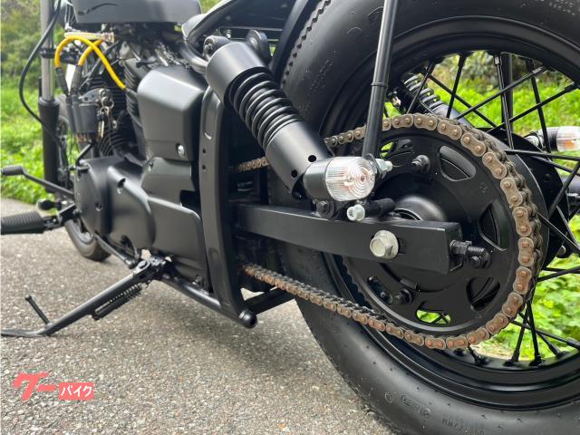 ヤマハ ドラッグスター250 マットブラックフルカスタム