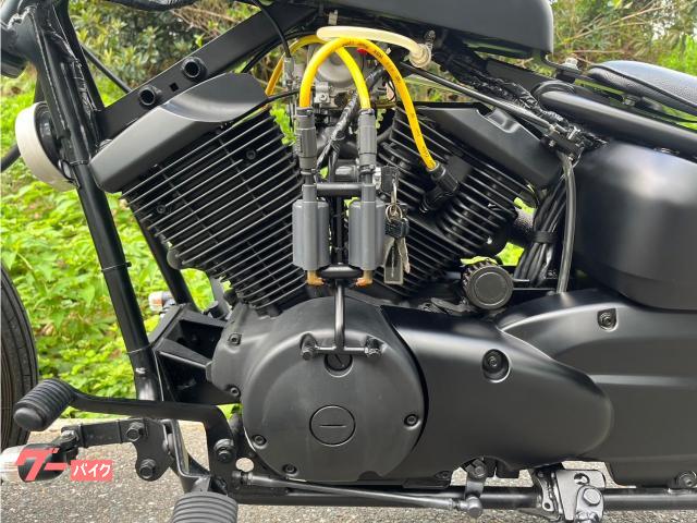 ヤマハ ドラッグスター250 マットブラックフルカスタム