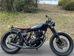 ヤマハ　ＳＲ４００　フルブラックカスタム　社外ホイール　ディスクブレーキ化