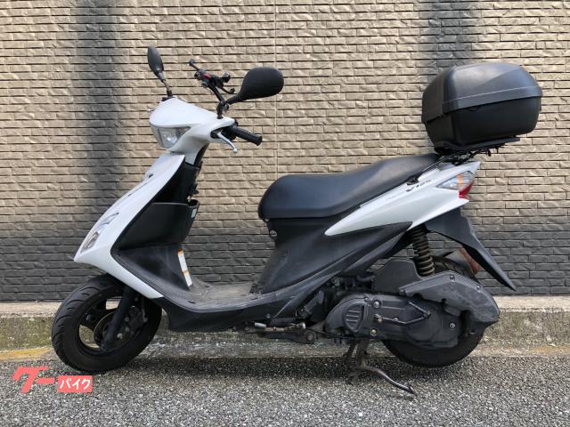 スズキ アドレスＶ１２５Ｓ ＵＺＳＬ０ リアボックス付き｜モトハウス