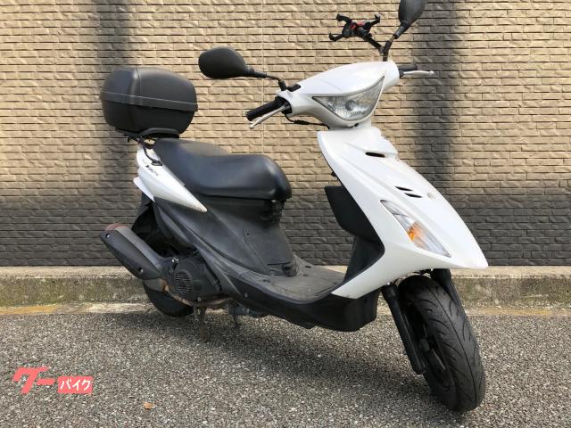 スズキ アドレスＶ１２５Ｓ ＵＺＳＬ０ リアボックス付き｜モトハウス