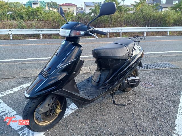 スズキ アドレスＶ１００ ２サイクル メットイン Ｆタイヤ新品｜ＢＥ ＣＲＡＺＹ｜新車・中古バイクなら【グーバイク】