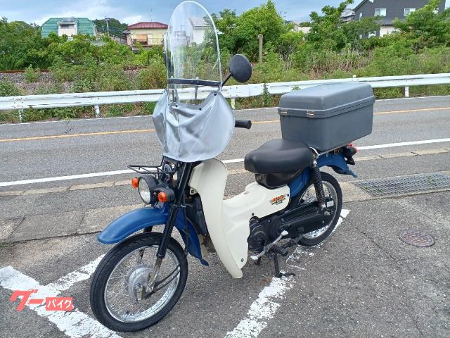 バーディー５０　４サイクルＦｉ　セル付き　リヤボックス　旭風防