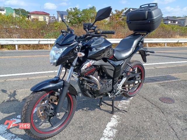 ＧＩＸＸＥＲ　１５０　ＬＥＤヘッドライト　ドライブレコーダー　エンジンガード　ＵＳＢ電源　リアＢＯＸ