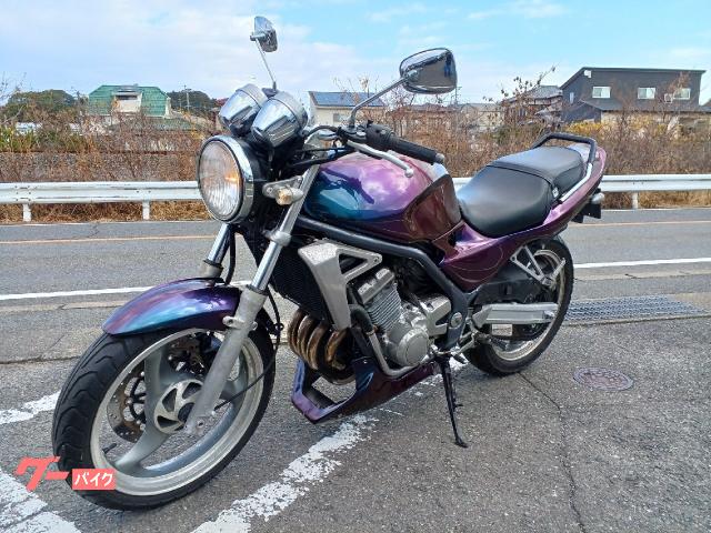 ＢＡＬＩＵＳ　６速ＭＴ　社外タンデムバー　マジョーラ色　規制前フルパワー