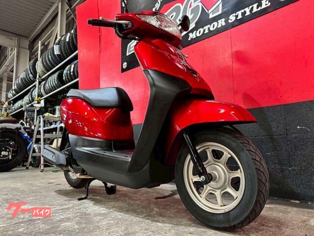 AF79 タクトベーシック キャンディレッド 低走行車 バッテリー
