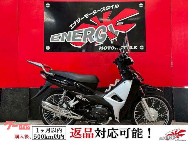 ＷＡＶＥアルファ１１０　２０２１年式　ワンオーナー車　フルノーマル　キャブレター　センターラック　リアキャリア　純正キー２本付属