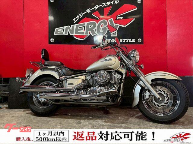 ドラッグスター４００クラシック　２００８年式　フルノーマル　バックレスト付きリアキャリア　純正キー付属　新品バッテリー　１年保証