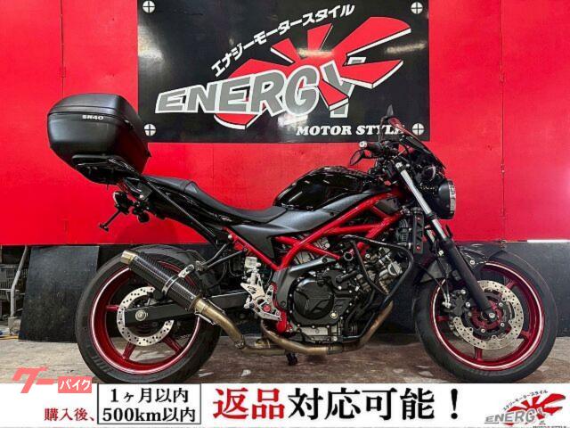 ＳＶ６５０　／社外カスタムマフラー　ＮＩＴＲＯＮリアサス　ＥＴＣ２．０搭載車　ＭＲＡスクリーン　ＵＳＢ　ＳＨＡＤ　ＳＨ４０