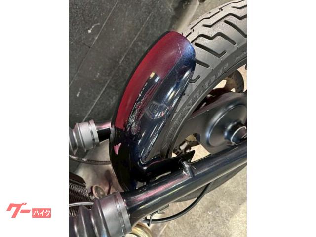 カワサキ エリミネーター250V スラッシュカットマフラー カスタム