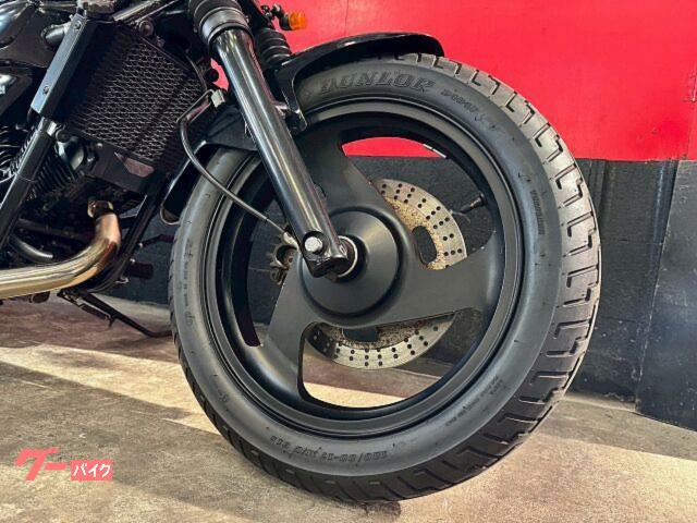 カワサキ エリミネーター250V スラッシュカットマフラー カスタム