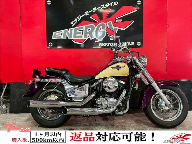 バルカン400クラシック /水冷Vツイン キャブ 15Lタンク フロントディスク サイドバッグサポート スマホホルダー 1年保証