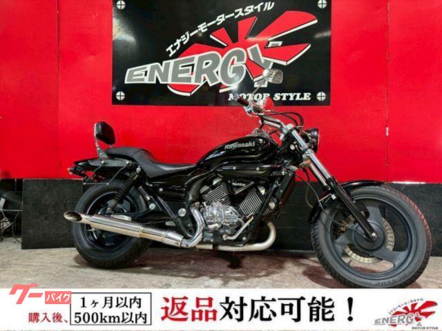 エリミネーター250V カスタムマフラー 新品バッテリー 1年保証