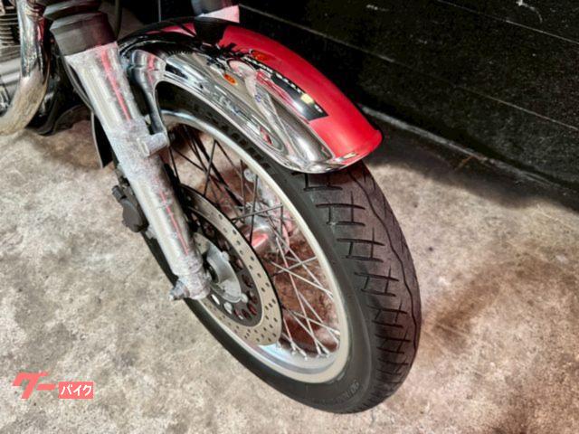 ヤマハ SR400 ／FI 新品前後タイヤ 新品バッテリー フル