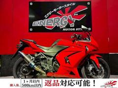 カワサキ　Ｎｉｎｊａ　２５０Ｒ　２００９年式　社外スリップオン　新品ドライブチェーン　新品バッテリー　デイトナ製ＵＳＢポート　１年保証付き