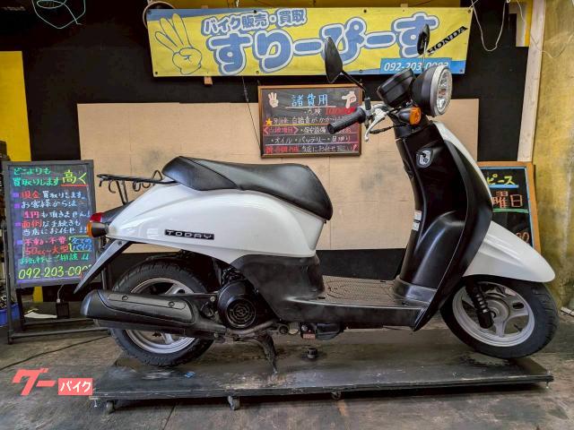 ホンダ トゥデイ シート張替済み 4サイクル インジェクション ホンダ トゥデイ シート張替済み 4サイクル インジェクション