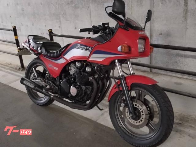 ゼ*→様 gpz400f カーカー4-1 美品 GPz400F Pretty Racing 4-1マフラー プリティーレーシング