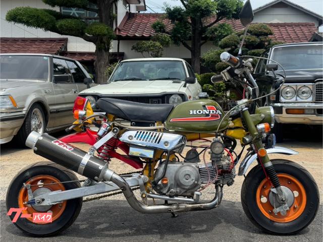モンキー　Ｚ５０Ｊ　社外マフラー　タコメーター　ロンスイ