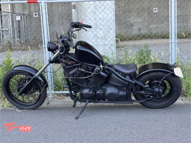 ヤマハ ドラッグスター400 マッドブラックカスタム 社外