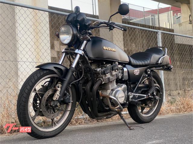 スズキ GSX750E ベコ 社外マフラー タックロールシート