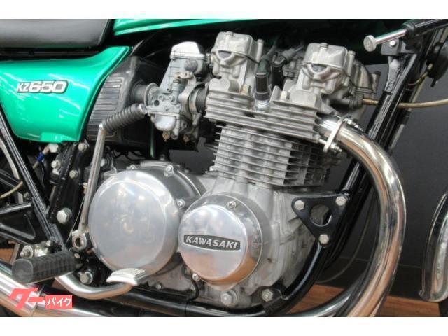 カワサキ Z650 KZ650 C2 トリプルディスク エメラルド