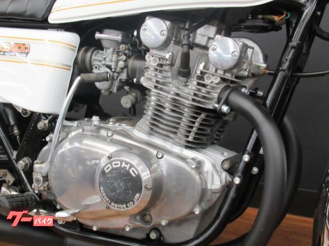 スズキ GS400 カスタムPEARL WHITE E2｜ウエマツ九州