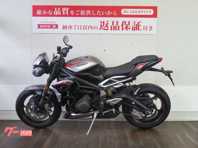 ＴＲＩＵＭＰＨ ストリートトリプルＲＳ エンジンスライダー タンク