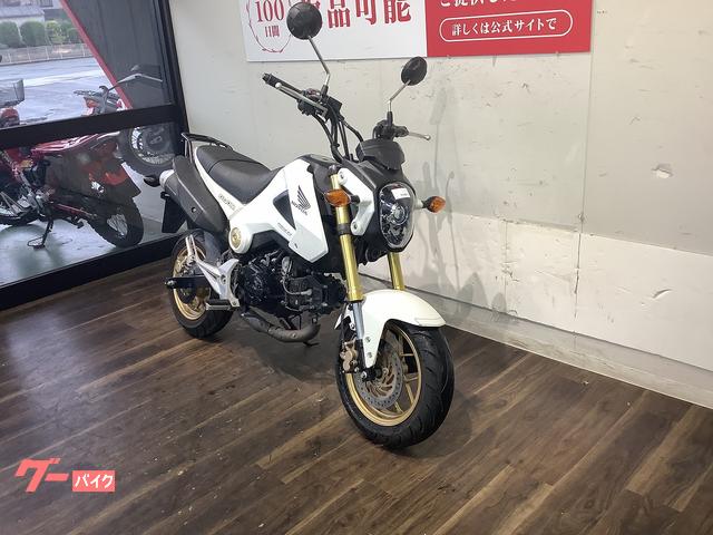 ホンダ　グロム　配送可能　支払いは現金or振り込みも可能　白 ホンダ グロム｜バイク王 久留米店｜新車・中古バイクなら【グーバイク】