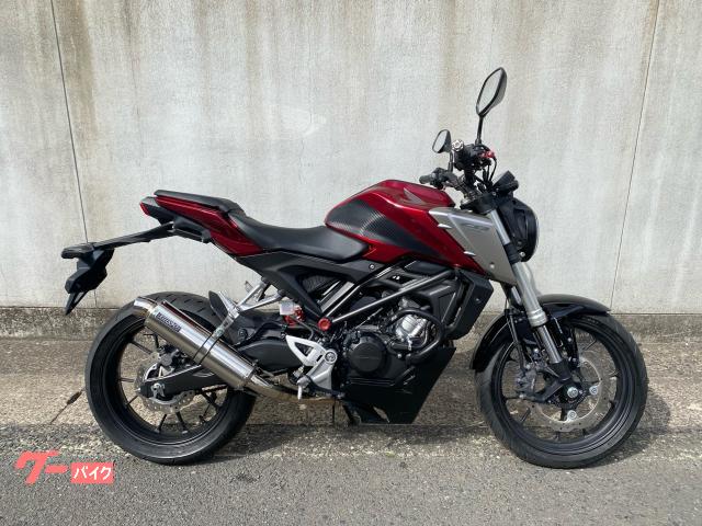 ＣＢ１２５Ｒ　ＢＥＡＭＳマフラー　ＧＩＶＩエンジンガード付　ＡＢＳ