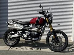 ＴＲＩＵＭＰＨ　スクランブラー１２００ＸＥ　２０２３年モデル　ＥＴＣ　サドルバッグ　アップフェンダー　リアフェンダーレス