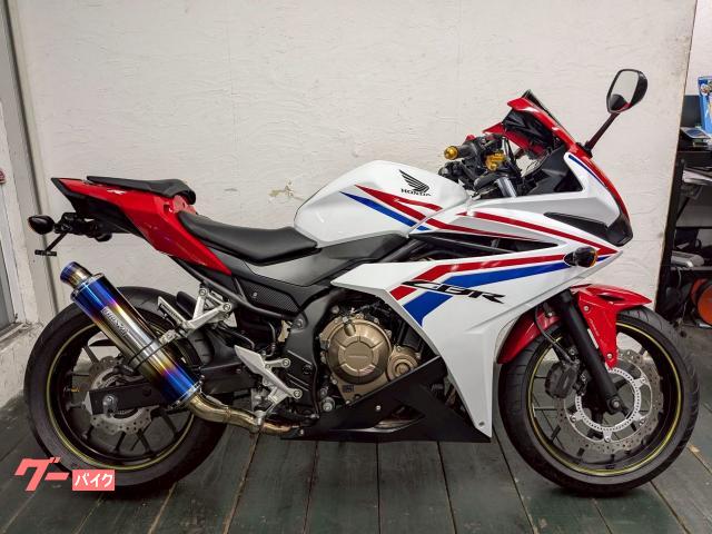 ＣＢＲ４００Ｒ　ＡＢＳ　ＥＴＣ　グリップヒーター　フェンダーレス　ビームスマフラー　マルチバー