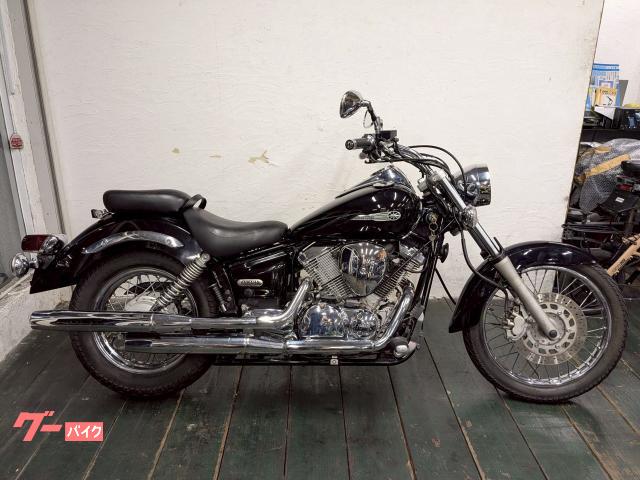 ドラッグスター２５０　ミツバドライブレコーダー　ＬＥＤヘッドライト　バッテリー新品　バックサポート