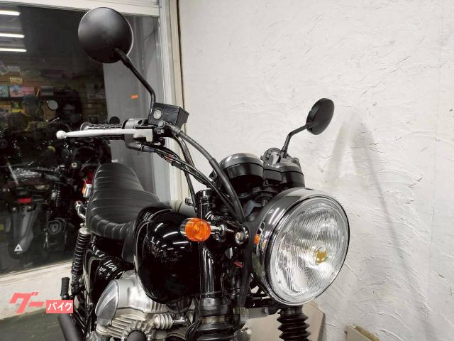 カワサキ W400 ショート菅 マーシャルヘッドライト アンコ抜き