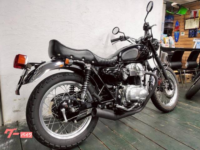 カワサキ W400 ショート菅 マーシャルヘッドライト アンコ抜き