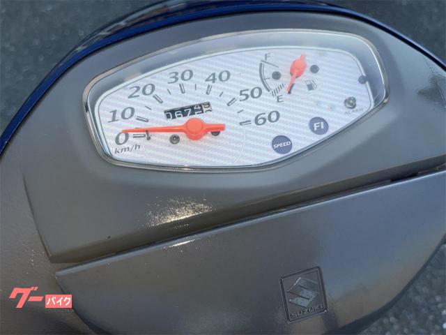 スズキ レッツ5G 取り外し可能Rボックス付き FI車 盗難防止 