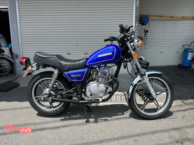 ＧＮ１２５Ｈ　ハンドル、マフラー、テールカスタム車