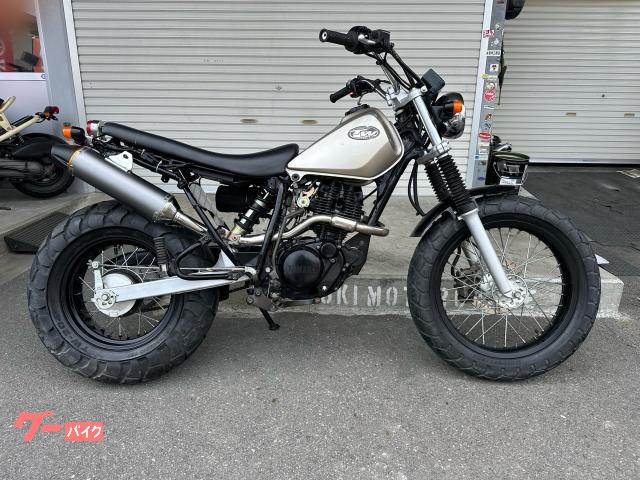 ＴＷ２００Ｅ　スカチューン　マフラー　ハンドル　シート　カスタム