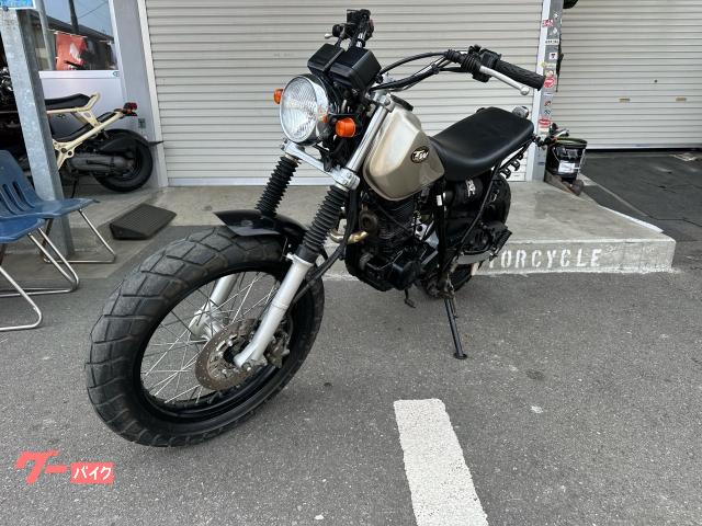 ヤマハ TW200E スカチューン マフラー ハンドル シート カスタム