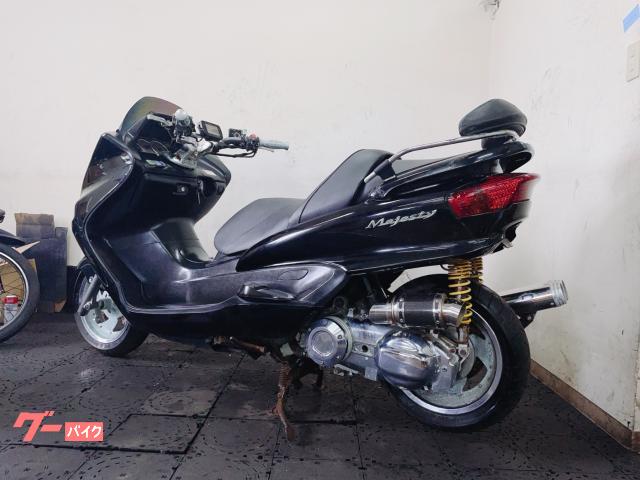 マジェスティC 2002年式 二本出しマフラー