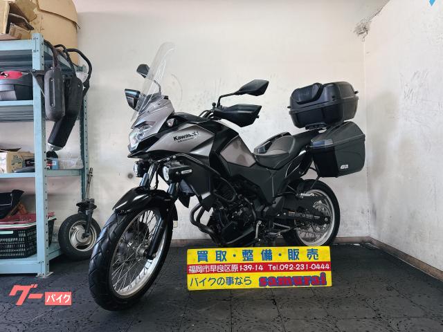 ＶＥＲＳＹＳーＸ　２５０　ツアラー　ＦＩインジェクション　ＡＢＳ　Ｇｉｖｉ製フルパニアケース　フォグランプ　エンジンガード