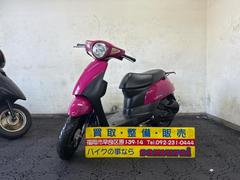 スズキ　レッツ　ＣＡ４ＡＡ　ＦＩインジェクション　　４サイクル　社外マフラー　Ｆタイヤ新品　サイドスタンド付き　セル付き　メットイン