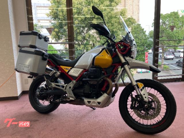 Ｖ８５　ＴＴ　２０１９年モデル　ＥＴＣ　アルミ３点パニア　空冷ＯＨＶ縦置きＶツイン　アドベンチャーモデル