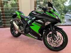 カワサキ　Ｎｉｎｊａ　２５０　ＡＢＳ　ＫＲＴエディション　２０１６年モデル　アクセサリーバー　ライムグリーン