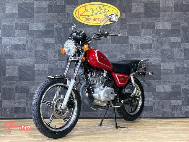 スズキ GN125－2F リアキャリア付き｜バイクショップライズ 九