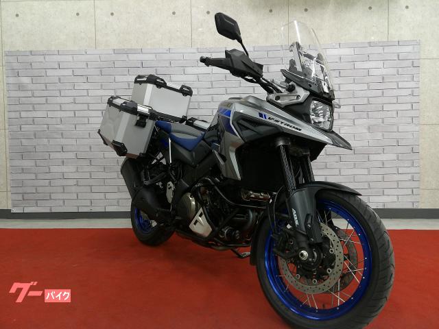 Ｖ−ストローム１０５０ＸＴ　２０２１年モデル　純正フルパニア　エンジンガード　グリップヒーター