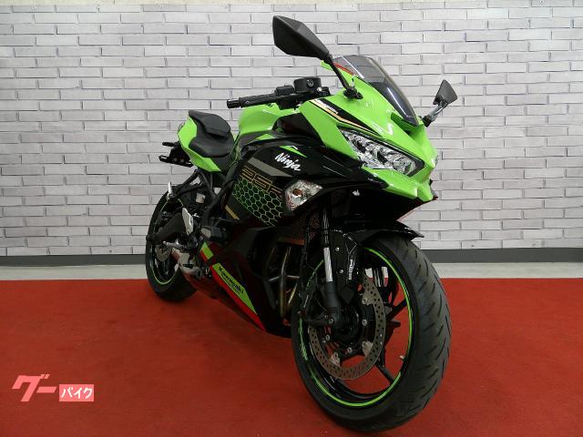 Ｎｉｎｊａ　ＺＸ−２５Ｒ　ＳＥ　純正クイックシフター　スライダー　スフィアライト製リアウィンカー　ラジエターガード装備