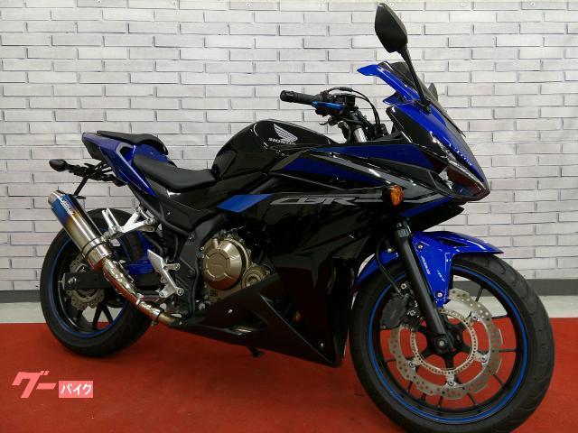 ＣＢＲ４００Ｒ　ＡＢＳ　２０１６年モデル　ＷＲＳマフラー　プロテック製シフトインジケーター　ＥＴＣ２．０　ＵＳＢ一口　社外レバー
