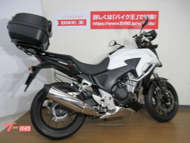 ホンダ ４００ｘ ｇｉｖｉトップケース リアキャリア ナックルガード マルチバー 福岡県 バイク王 太宰府店 の中古バイク 新車バイク Goo バイク情報