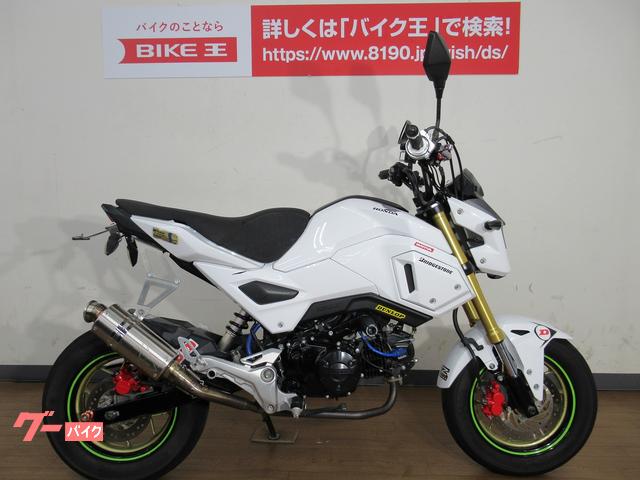 AL完売しました。 Achi Motorbike Motorbike:アチモーターバイク Exhaust System Cover カラー：Gray  ZOOMER-X
