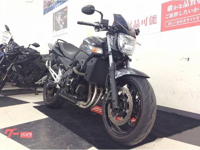 スズキ GSR400 ヨシムラ製サイレンサー エンジンスライダー